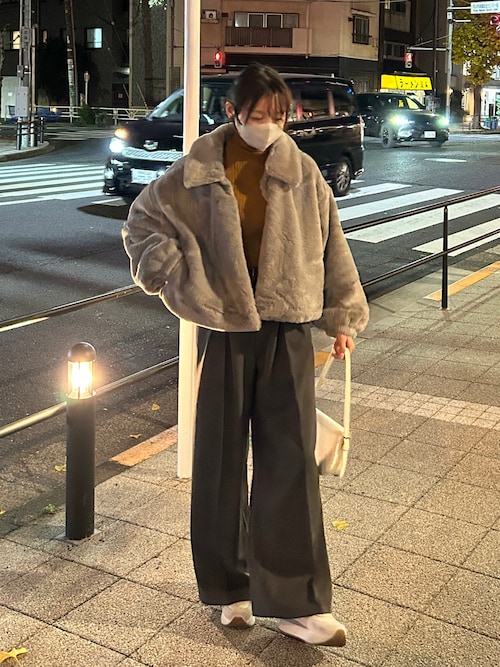 タートルネックフィンガーホールニット【ZOZOTOWN限定アイテム タートルネックフィンガーホールニット【ZOZOTOWN限定アイテム