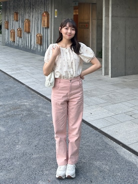 「NEW BALANCE（ニューバランス）のアイテム」を使った、みさねさん（骨格ストレート・レディース・158cm）の夏コーディネート