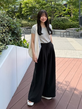みさねさん（骨格ストレート・レディース・158cm）の夏コーディネート