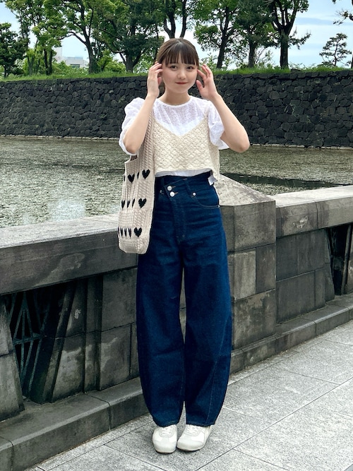 マクラメビスチェ（ベスト）｜Cham.（チャム）のファッション通販