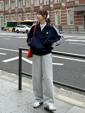 みさねさんの（adidas | アディダス）を使ったコーディネート