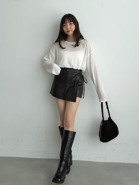 みさねさん（レディース・158cm）の秋コーディネート