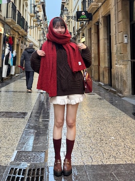 みさねさん（レディース・158cm）の冬コーディネート