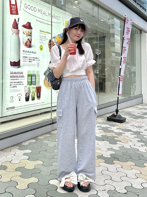 セブンテン　バックリボントップス バックリボントップス -seventen-