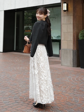 「CELINE（セリーヌ）のアイテム」を使った、みさねさん（レディース・158cm）の夏コーディネート