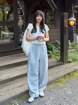 「アイテム（トップス）」を使った、みさねさん（レディース・158cm）の秋コーディネート