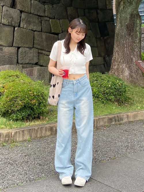 まめHOLIDAY 　デニムシャツ　デニムパンツ2本 xm-ff-034-1.jpg