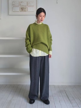 GALERIE VIEのニット/セーターを使った人気ファッションコーディネート