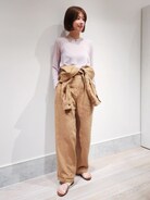 GALERIE VIE（ギャルリー ヴィー）の「フレンチリネン ジャンプスーツ