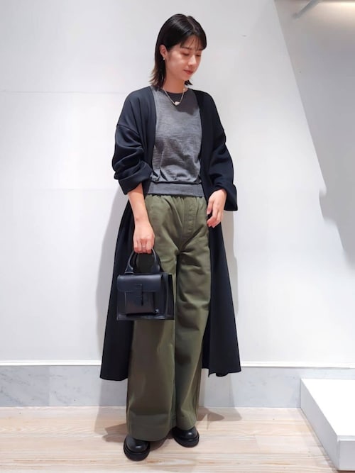 シーアイランドカラーデニム イージーフレアパンツ（デニムパンツ