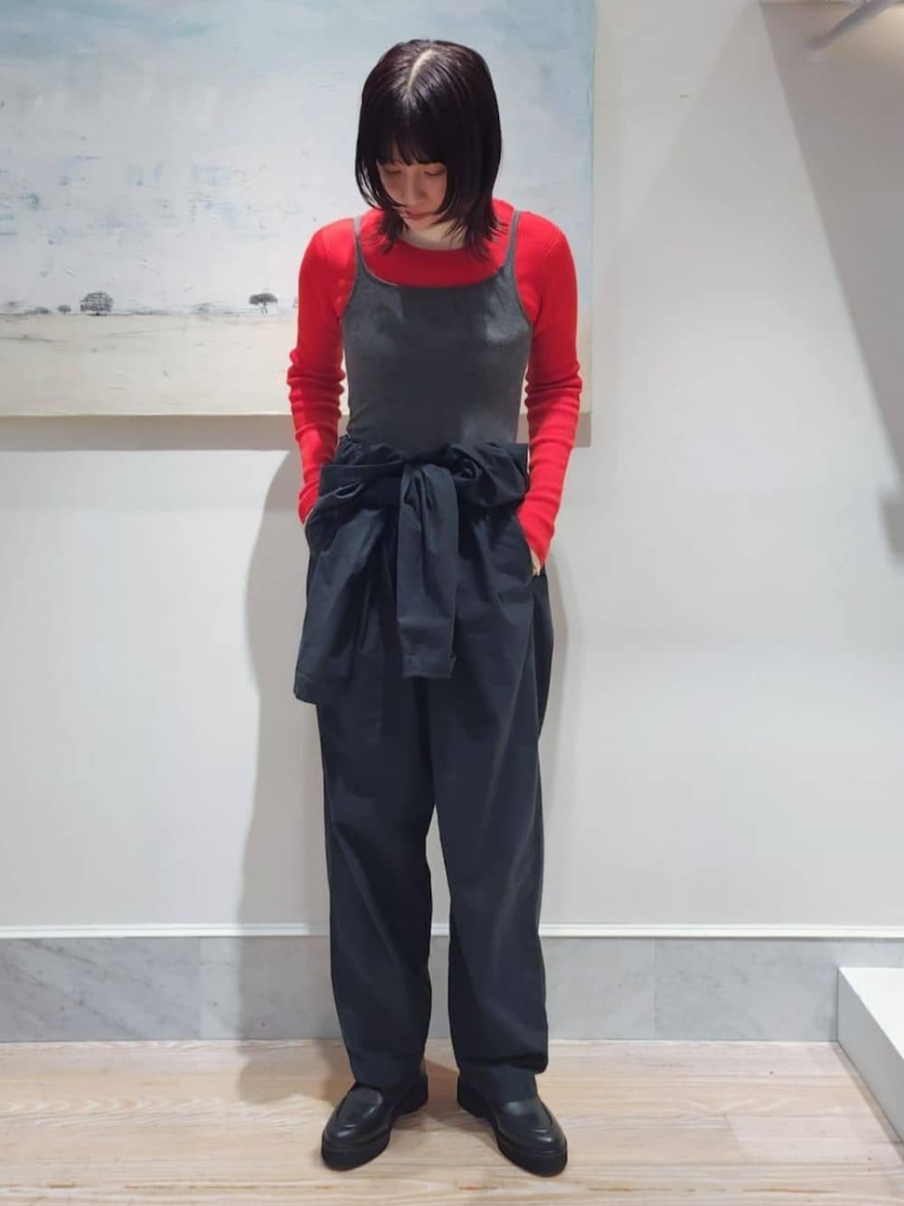 レーヨンカシミヤジャージー キャミソール　セット レーヨンカシミヤジャージー キャミソール｜トゥモローランド