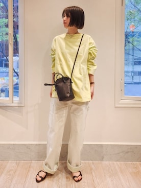 Kikuchi_TOMORROWLANDさん（レディース・164cm）の春コーディネート