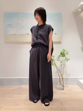 GALERIE VIE（ギャルリー ヴィー）の「リネンコットンカシミヤ V