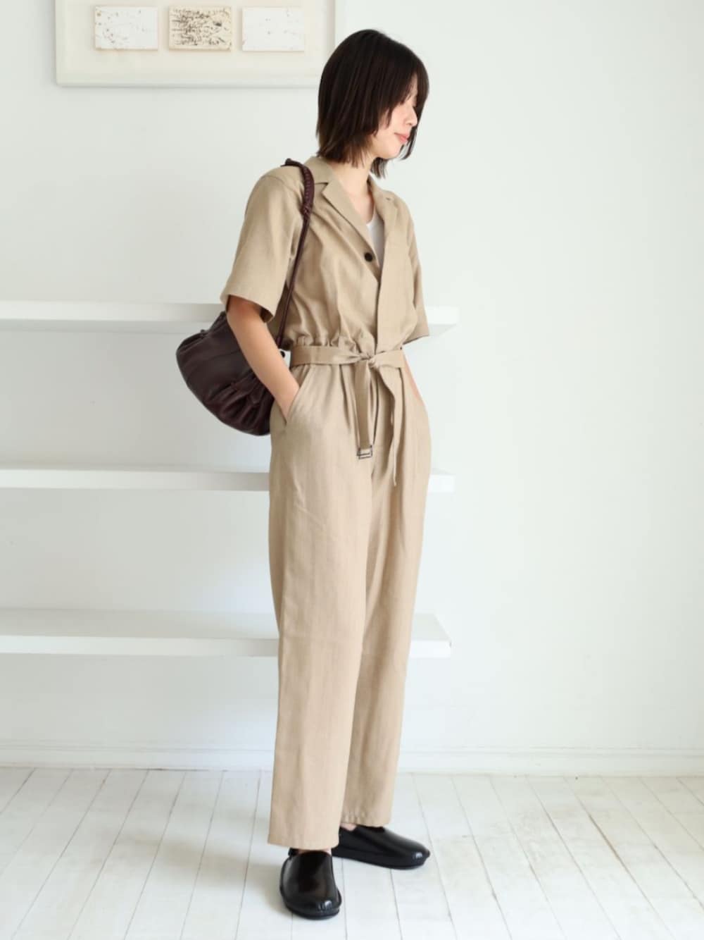 GALERIE VIEのオールインワン・サロペットを使った人気ファッション