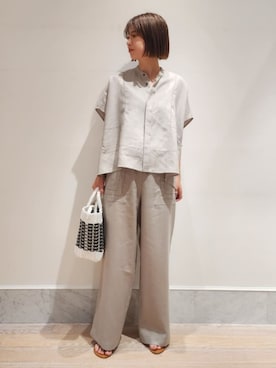 「diminutivo」｜Kikuchi_TOMORROWLANDさん（レディース・164cm）の夏コーディネート