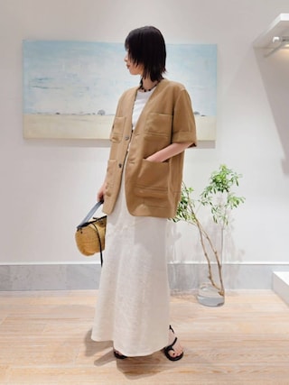 GALERIE VIE（ギャルリー ヴィー）の「リブコンビフレンチリネン