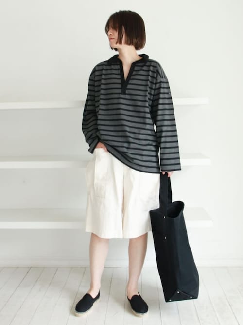 セール GALERIE GALERIE VIE ツイードハーフパンツ VIE フレンチウール