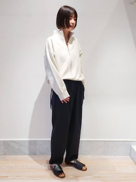 Kikuchi_TOMORROWLANDさん（レディース・164cm）の春コーディネート