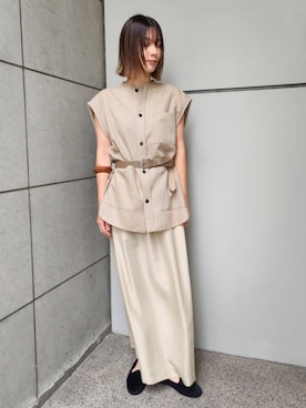 Kikuchi_TOMORROWLANDさん（レディース・164cm）の秋コーディネート