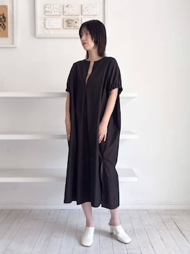 「HAVERSACK（ハバーザック）のアイテム」を使った、Kikuchi_TOMORROWLANDさん（レディース・164cm）の夏コーディネート