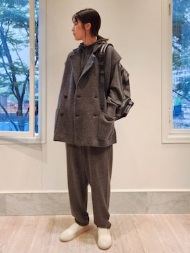 Kikuchi_TOMORROWLANDさん（レディース・164cm）の秋コーディネート