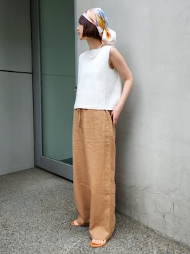 Kikuchi_TOMORROWLANDさん（レディース・164cm）の春コーディネート