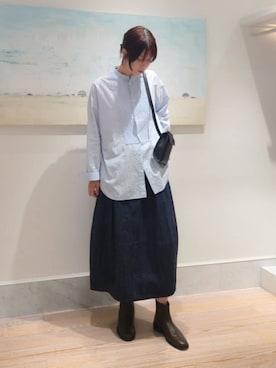 Kikuchi_TOMORROWLANDさん（レディース・164cm）の秋コーディネート
