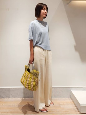 Kikuchi_TOMORROWLANDさん（レディース・164cm）の春コーディネート