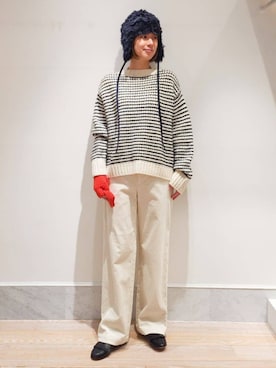 Kikuchi_TOMORROWLANDさん(レディース・164cm)の冬コーディネート