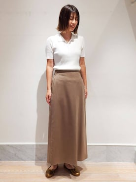 「NINA&JULES（ニナエジュール）のアイテム」を使った、Kikuchi_TOMORROWLANDさん（レディース・164cm）の夏コーディネート