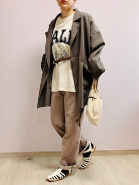 MOMOさん(レディース・165cm)の春コーディネート