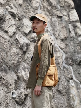 「RRL（ダブル アール エル）のアイテム（キャップ）」を使った、bgv_wear88さん（メンズ・168cm）の夏コーディネート