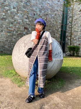 鬆鬆さん(レディース・158cm)の春コーディネート