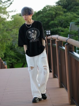 「G.O.C（ジーオーシー）のアイテム（アクセサリー）」を使った、Ryo（りょーくん）さん（メンズ・170cm）の夏コーディネート