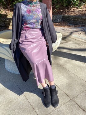 「rps（アールピーエス）のアイテム（ジャケット/アウター）」を使った、tさん（レディース・163cm）の冬コーディネート