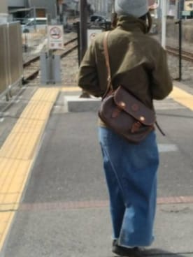 「RRL（ダブル アール エル）のアイテム（ジャケット/アウター）」を使った、yone55さん（レディース・155cm）の春コーディネート