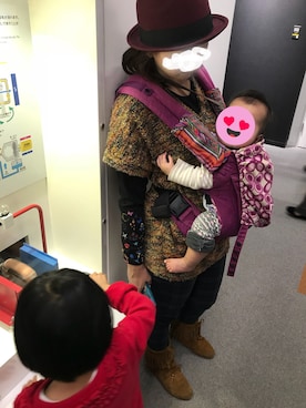 「ScoLar（スカラー）のアイテム」を使った、p☺︎tchanさん（レディース・158cm）の冬コーディネート