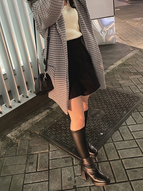 なぁなぁ迅速、丁寧な対応致します✩ページ Heather（ヘザー）の「スクエアストレッチロングブーツ 229819（ブーツ
