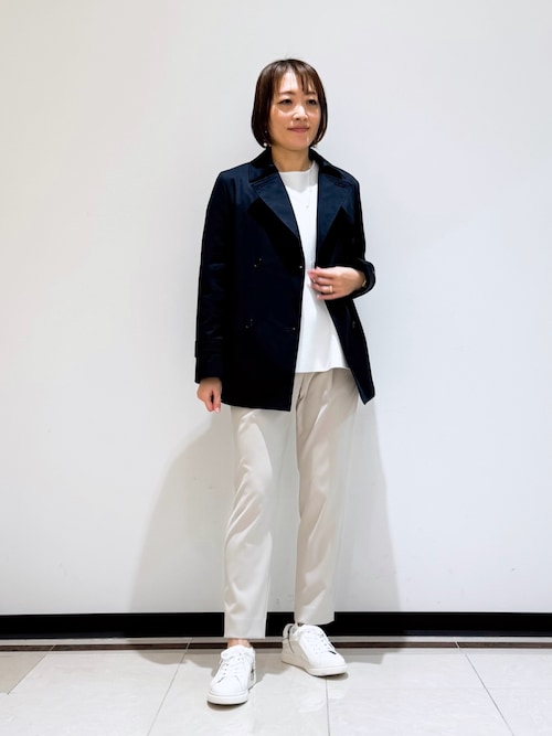 セール】【撥水／UVケア】ミドル丈トレンチコート（トレンチコート