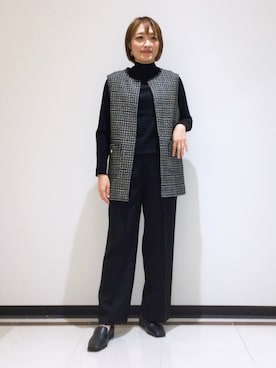 mikaさん（レディース・165cm）の秋コーディネート