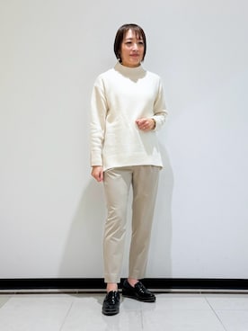 「大人可愛い、シンプル」｜「アイテム（その他）」を使った、mikaさん（レディース・165cm）の冬コーディネート