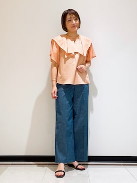 mikaさん(レディース・165cm)の夏コーディネート