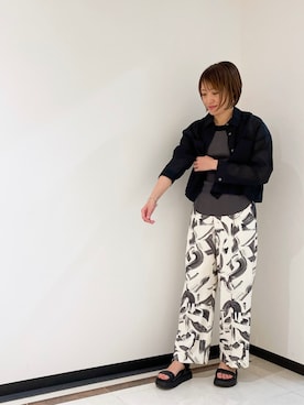 「インディヴィ」｜「アイテム（タンクトップ）」を使った、mikaさん（レディース・165cm）の夏コーディネート