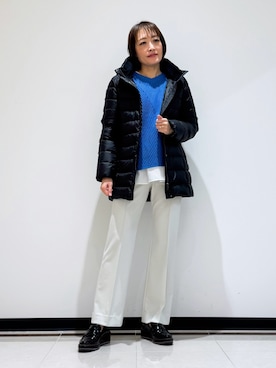 「冬」｜「アイテム（その他）」を使った、mikaさん（レディース・165cm）の冬コーディネート