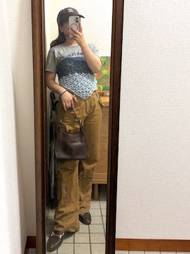 「COACH（コーチ）のアイテム」を使った、ならちゃんさん（レディース・155cm）の夏コーディネート