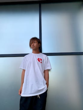 「ANDGEEBEE（アンジービー）のアイテム」を使った、Kanさん（メンズ・170cm）の春コーディネート