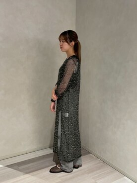 かすみさん（レディース・158cm）の春コーディネート