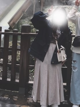 「apres jour（アプレジュール）のアイテム（ジャケット/アウター）」を使った、yui☺︎さん（レディース・152cm）の夏コーディネート