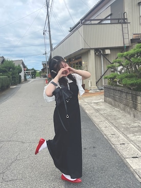 「3coins（3coins）のアイテム（ブレスレット）」を使った、yui☺︎さん（レディース・152cm）の夏コーディネート
