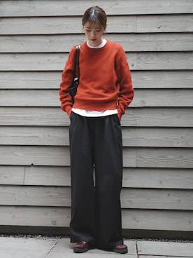 「BEAMS BOY（ビームスボーイ）のアイテム」を使った、noaverse__さん（レディース・170cm）の秋コーディネート